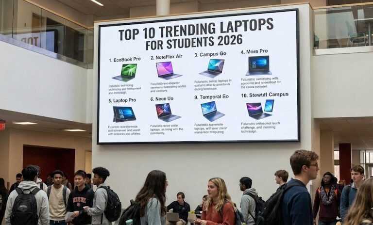 Top 10 Best Trending Laptops for Students in 2026