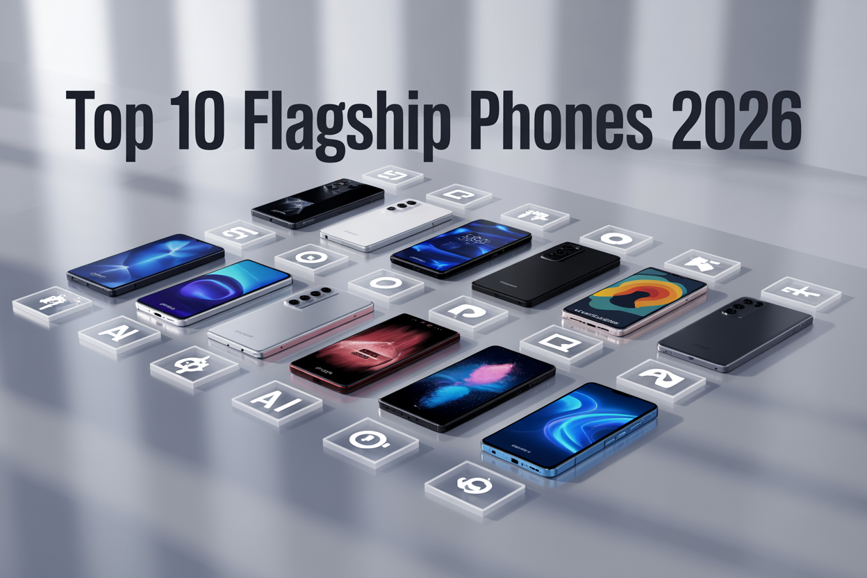 Top 10 Best Mobile Phones 2026 With Flagship Performance and AI Features